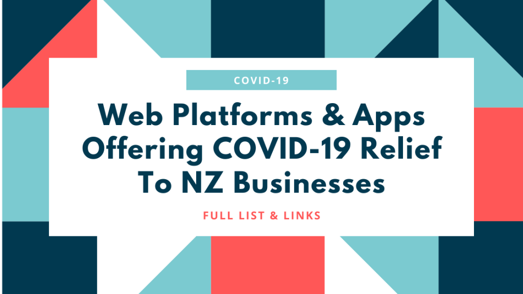 Web platforms COVID-19 NZ