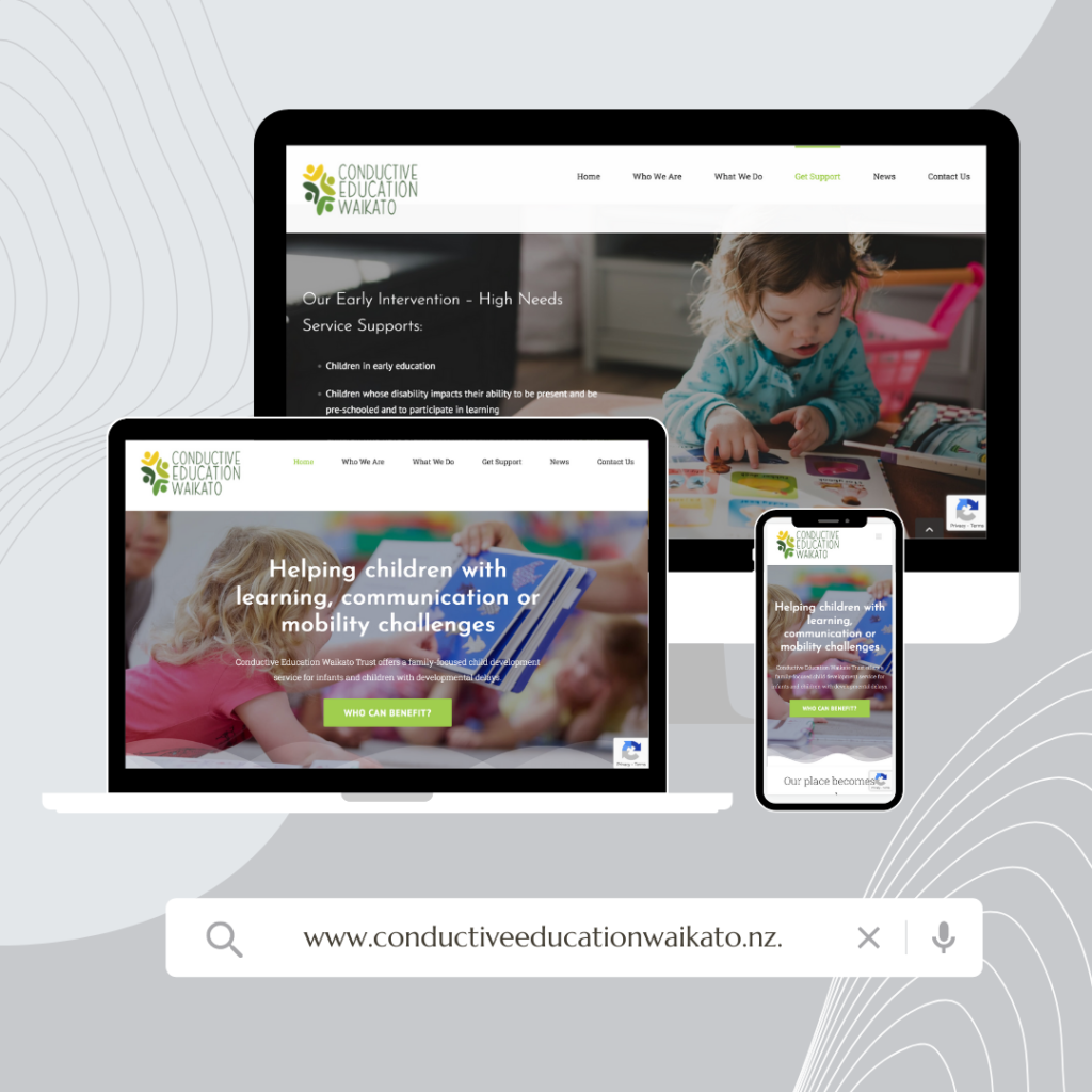 Conductive Education Waikato Website
